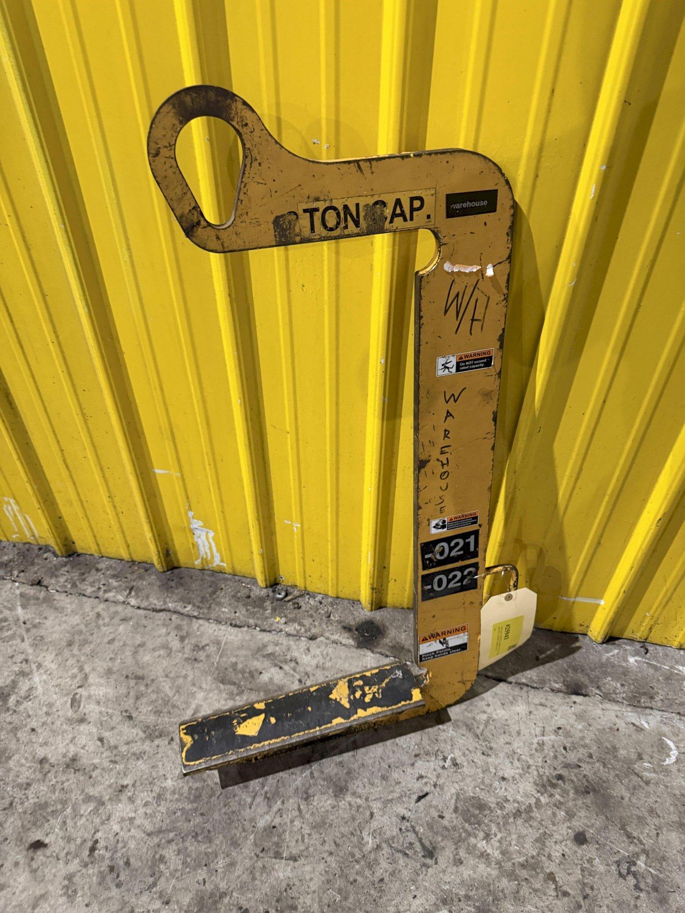 1,000 LBS CALDWELL MODEL PS-CH COIL LIFTING C-HOOK: YOBRO #25943