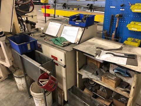 EVERITE MACHINE PRODUCTS ELECTOR CHEMICAL CUTTER TUBE CUT-OFF MACHINE MODEL CIC218 STOCK# 2130