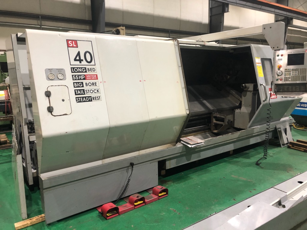Haas SL-40LB CNC Lathe with 18