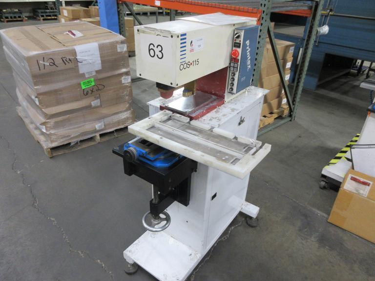 Printex COS-115 Pad Printing Machine- Auction Item