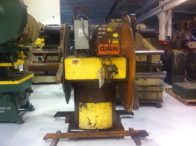 4000 Lbs. Dallas Industries, Double End Coil Reel