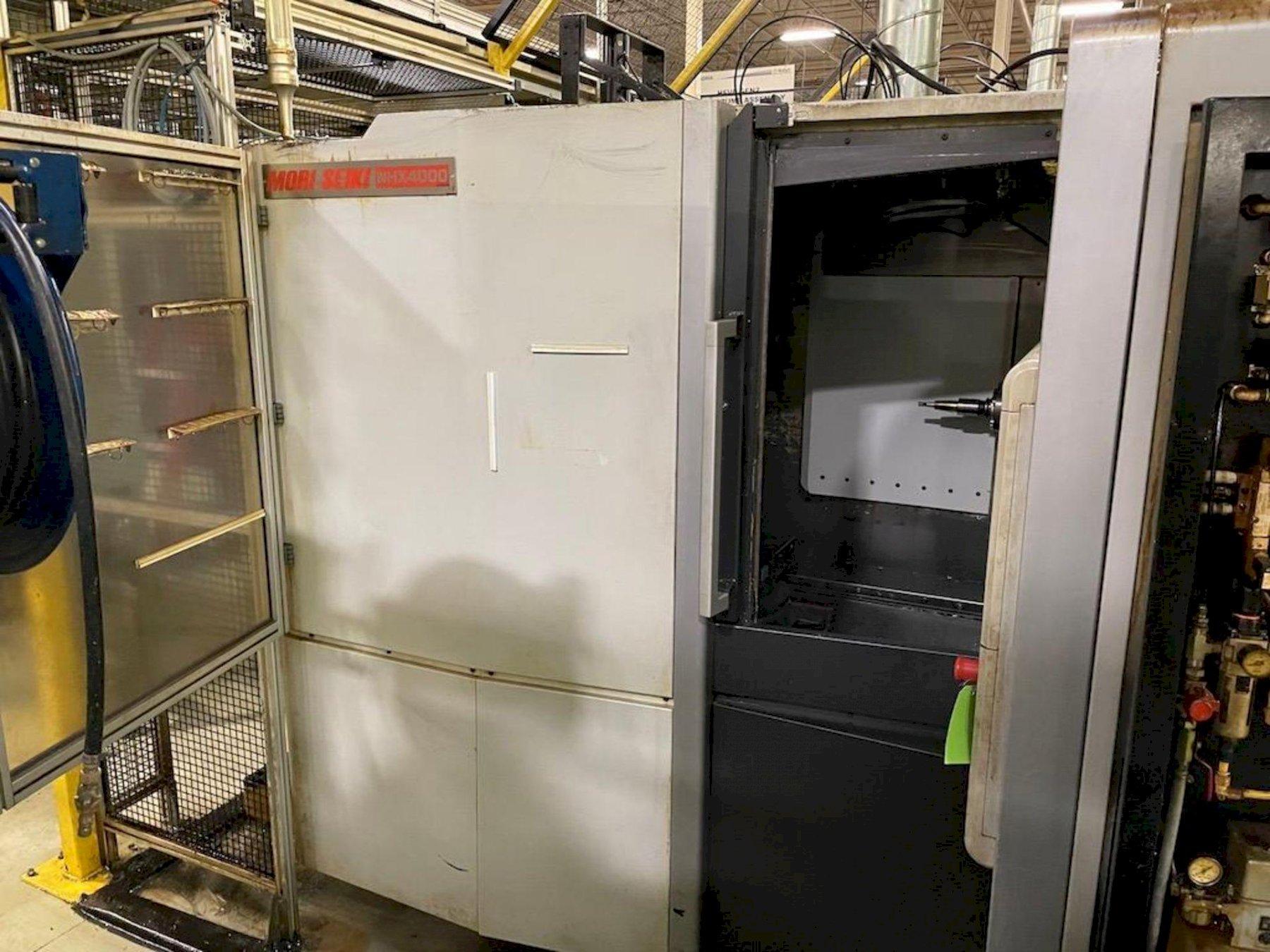 Mori Seiki NHX-4000 Used CNC Horizontal Machining Center For Sale - 2011