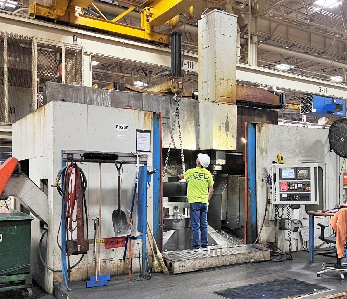 Giddings & Lewis VTC-1250 CNC Vertical Turning Center