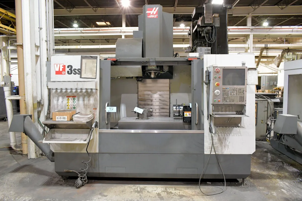 2016 Haas Model VF-3SS CNC Vertical Machining Center