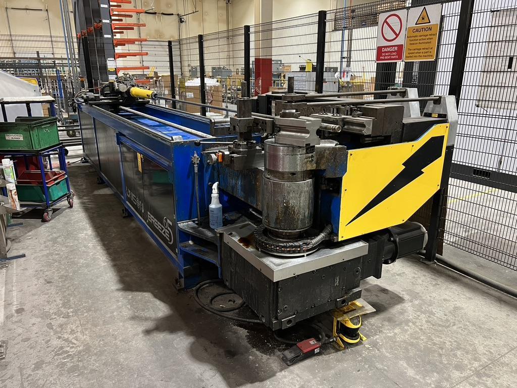2.5" (65MM) UNISON BREEZE ALL ELECTRIC TUBE BENDING MACHINE, MODEL 65 SS-RH, NEW IN 2016
