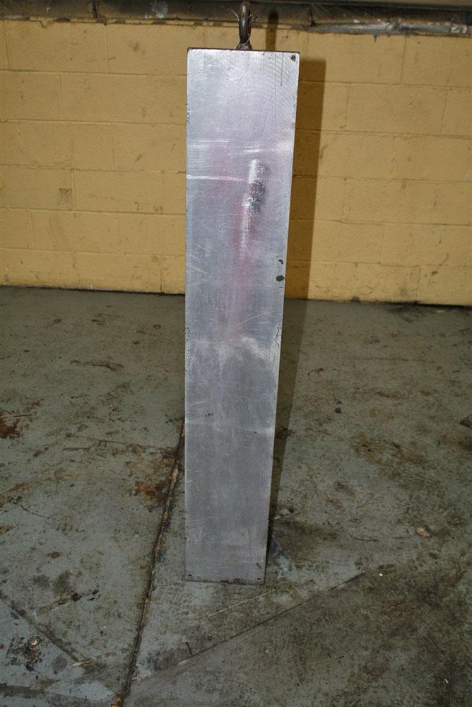 48" X 8" X 18" ALUMINUM ANGLE PLATE: STOCK #55461