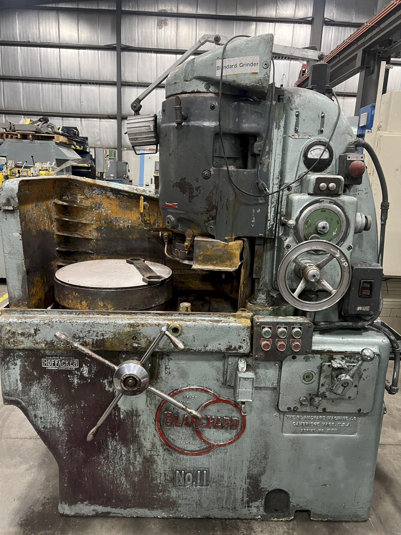 BLANCHARD MODEL 11-16 GRINDER, FOR PARTS NOT WORKING