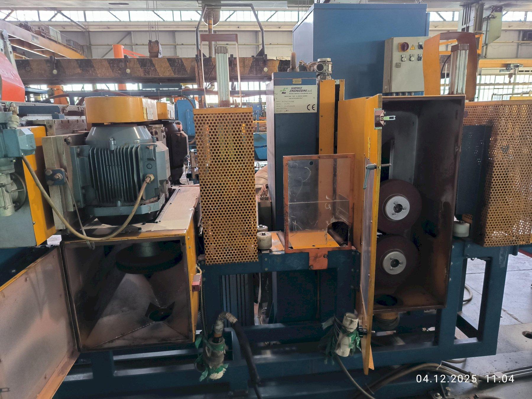 SURFACE ENGINEERING PROFILE BRUSH & POLISHING LINE, NEW 2004