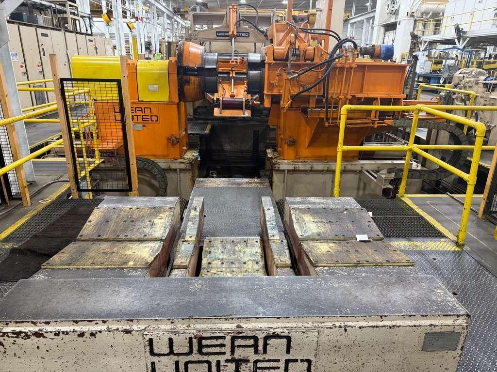 76" x 75,000 Lbs Wean United Uncoiler