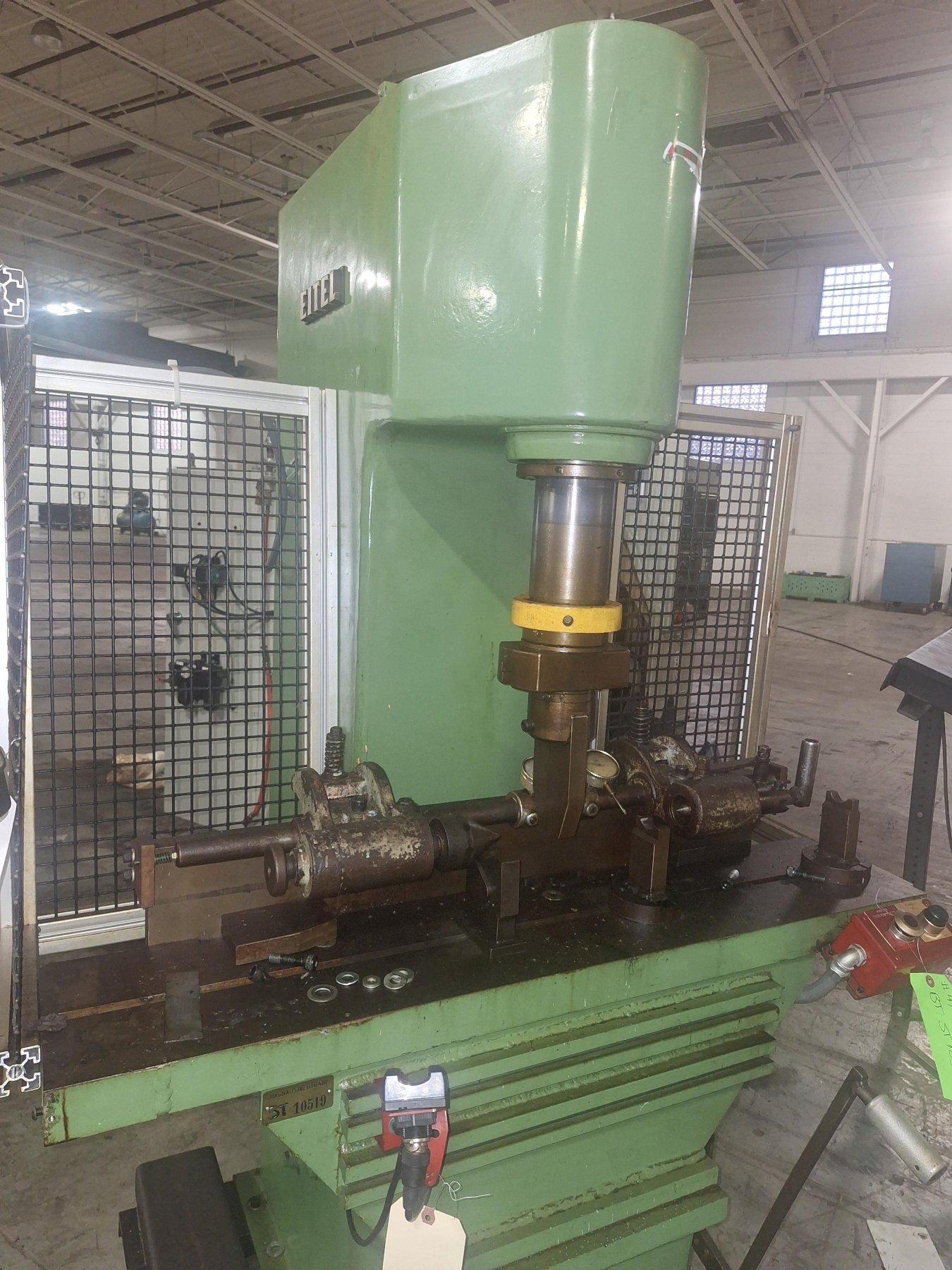 25 TON EITEL HYDRAULIC STRAIGHTENING PRESS : YOBRO 25212