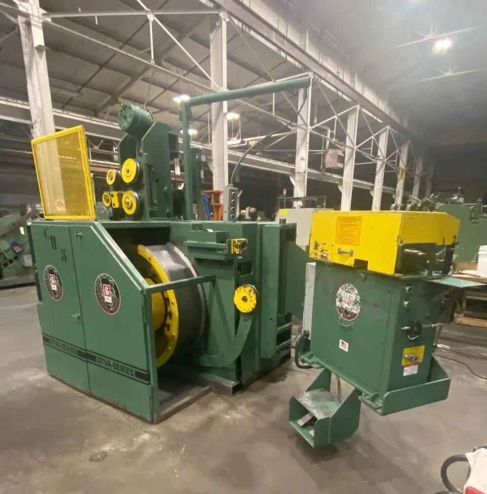 FE DTVA-4050-44 AC DRIVE IN-LINE WIRE DRAWER w/FE Butt Welder