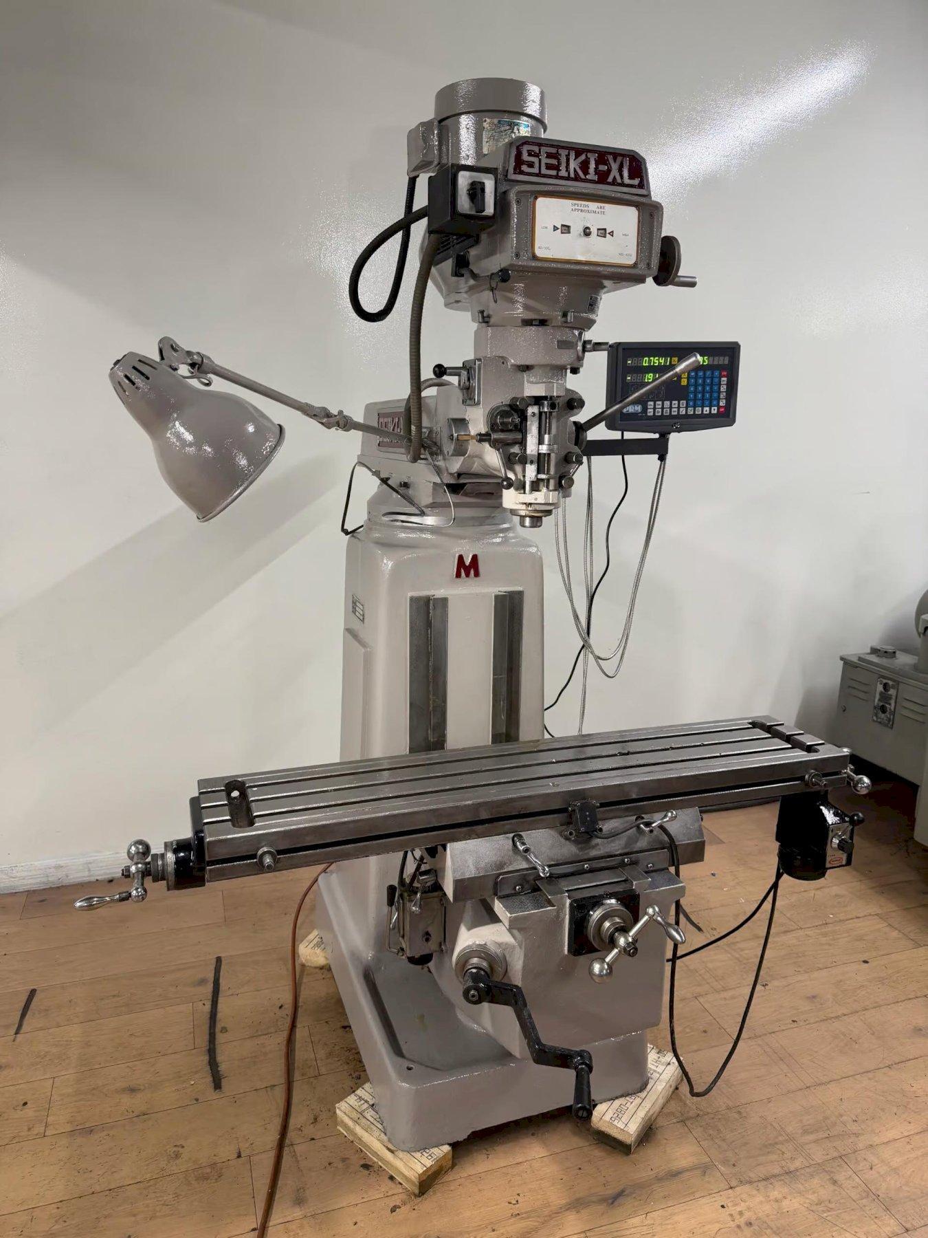 1 - PREOWNED SEIKI-XL 10" X 50" CNC VERTICAL MILL, MODEL #: 3VH, S/N: 4711
