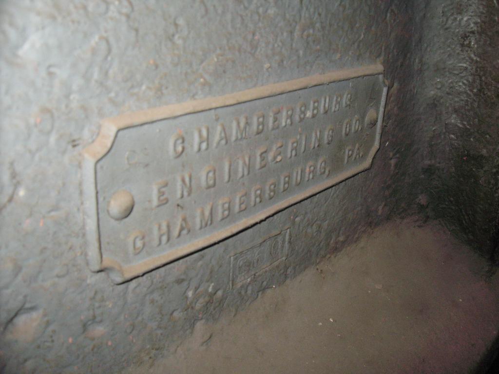 250 TON CHAMBERSBURG WHEEL PRESS: STOCK #57698