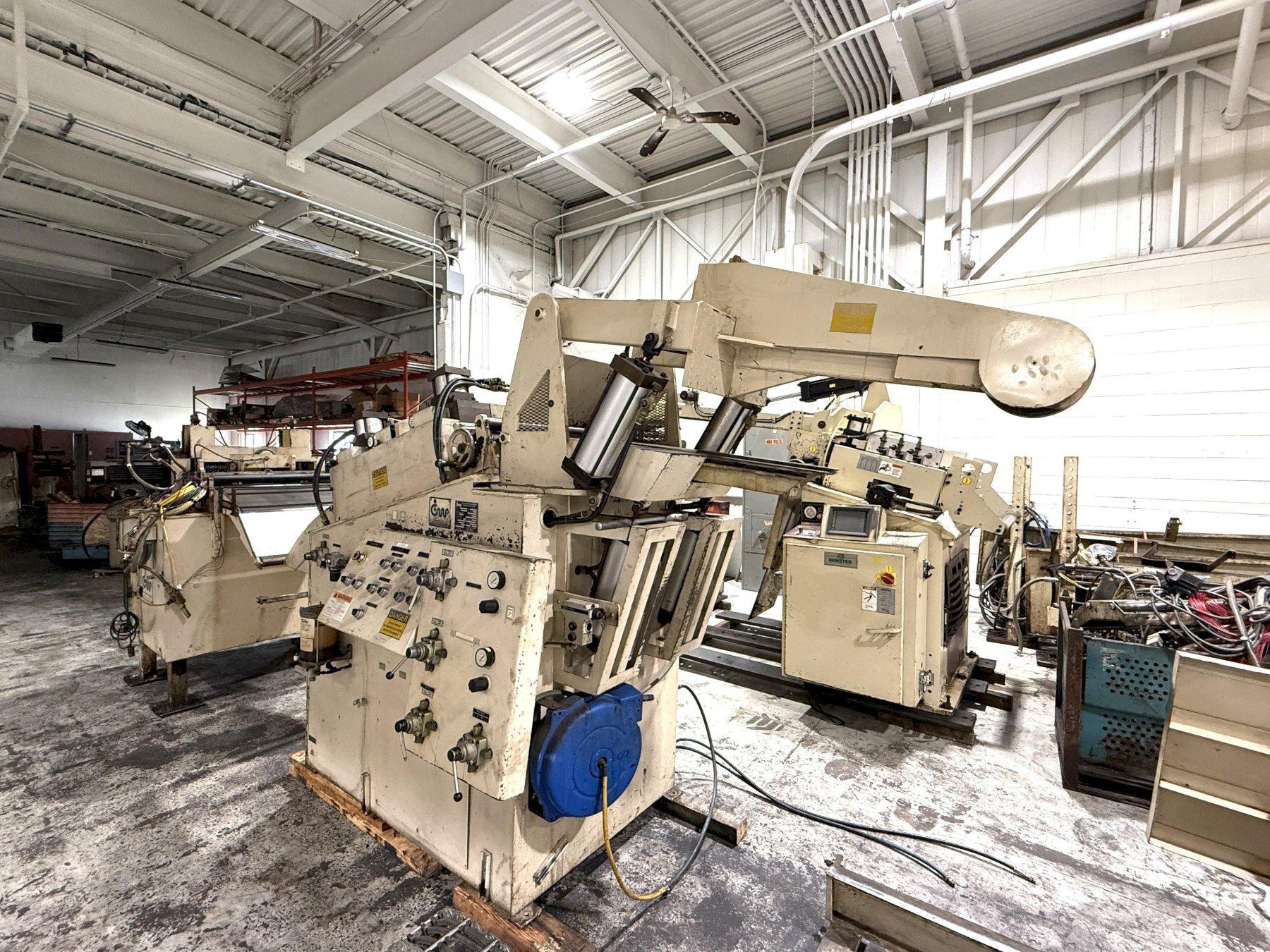 20,000 lbs. x 24" Cooper Weymouth Peterson Heavy Duty Servo Coil Feed Line For Sale