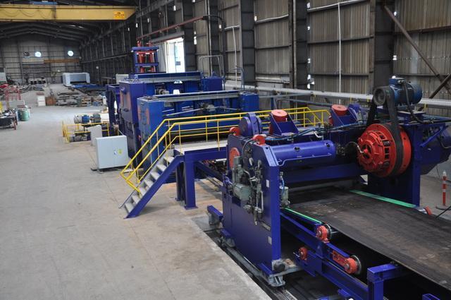 2500mm x 25mm x 80,000# Cut to Length Line Refurbished in 2022
