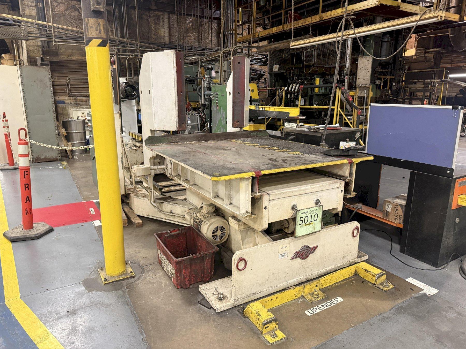 20,000 LBS LITTELL POWERED UPENDER / COIL FLIPPER: YOBRO #26033