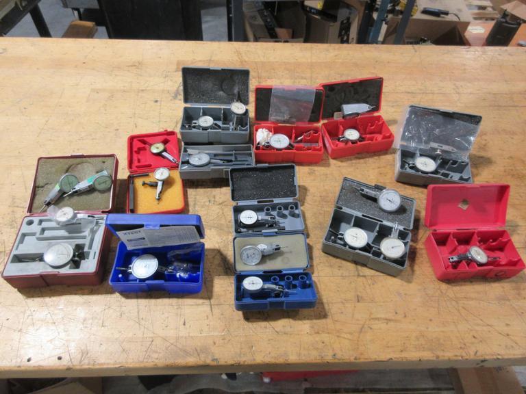 Dial Indicators Various Brands and Ranges, InteRapid, Fowler, Mitutoyo and Others- Auction Item