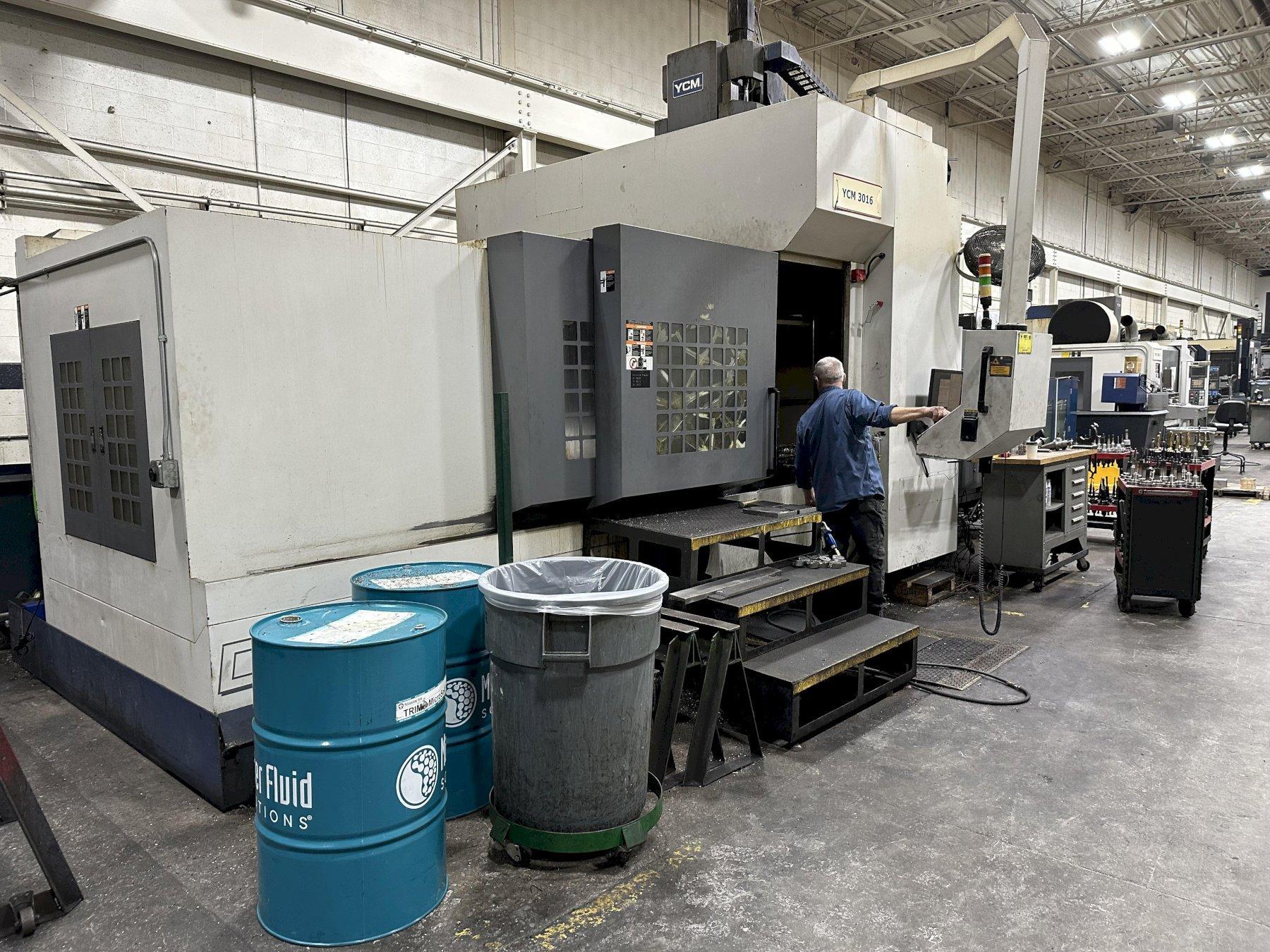 YCM DCV-3016 Vertical Bridge Mill