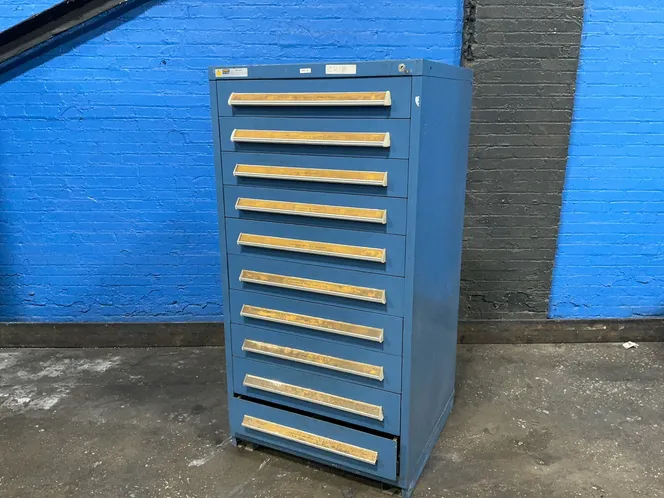 STANLEY VIDMAR 10 DRAWERS TOOL CABINET