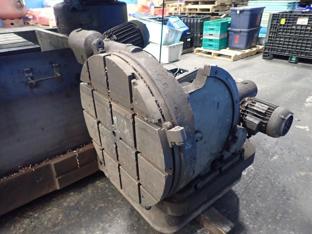 24" ROTARY TABLE WITH POWER ROTATION & TILTING: STOCK #73839
