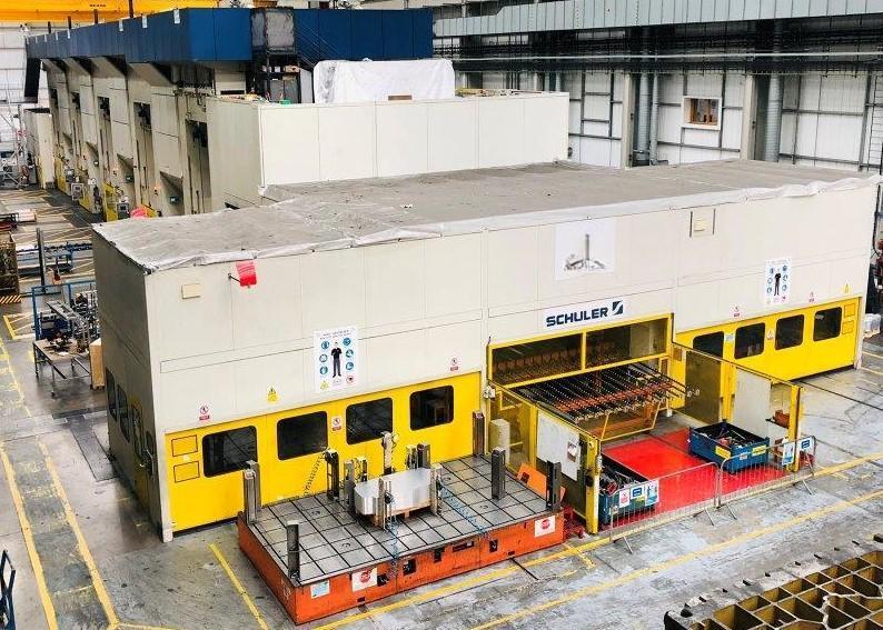 2500 Ton Schuler Hydraulic Tandem Line