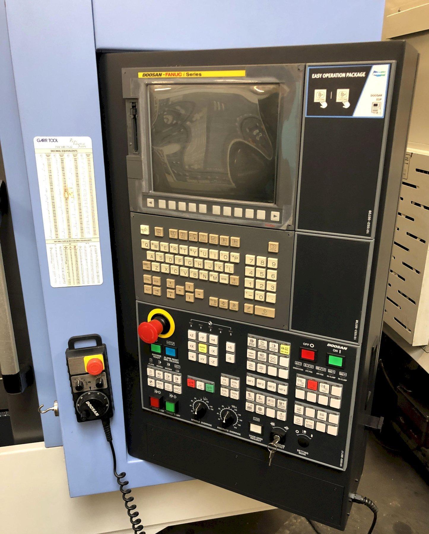 Doosan DNM500-II Vertical Machining Center 2015