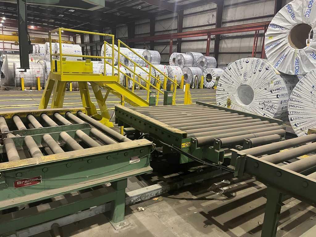 10,000# x 74" Braner Banding Line STOCK# 4486