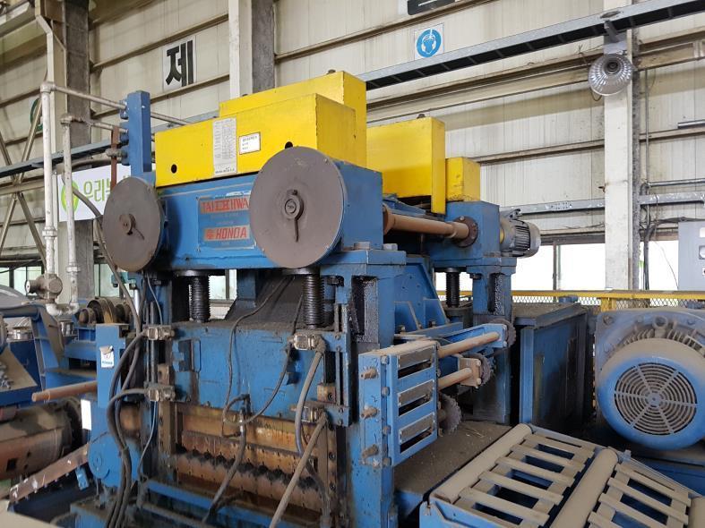 24" (600mm) x .090" (2.3mm) x 15,000lbs Honda Rotary Loop Cut-to-Length Line