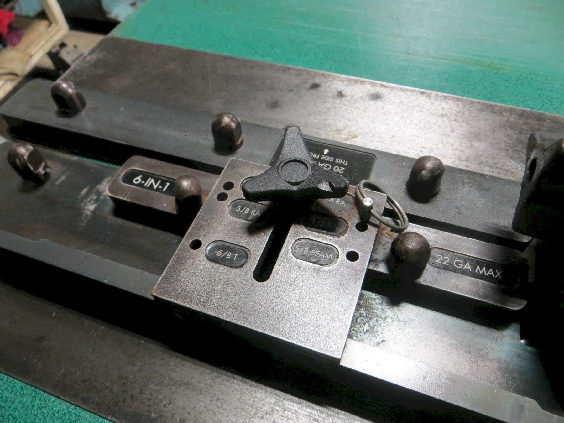 RAMS - 2014 Auxiliary Rollforming Machine - 20 Ga Pittsburgh and 6 in 1 Rolls