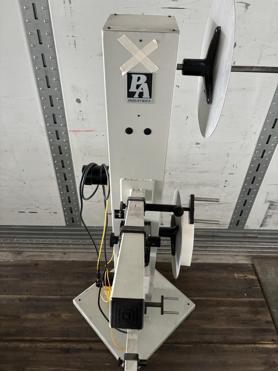 P/A Industries SRWD-2-LC2 Rewind Reel, 2021 – Powered Coil Rewinder, Feed Direction Model for Stamping & Press Lines