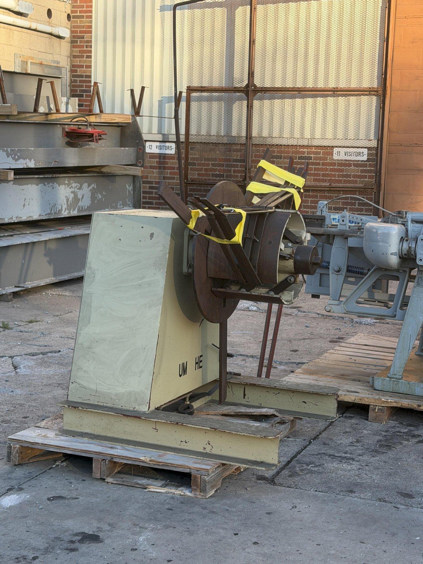 6,000 LB X MOON MOTORIZED UNCOILER COIL REEL, NEW 2025 : YOBRO 26357