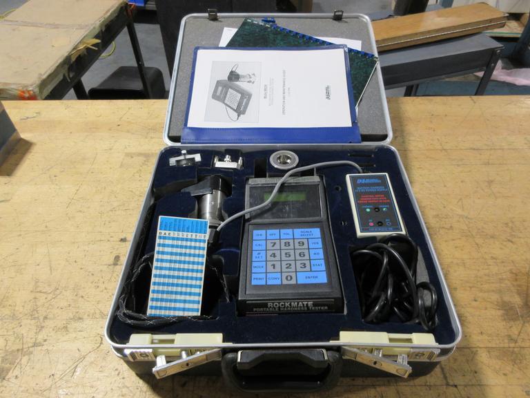 NewAge Industries RockMate Portable Digital Hardness Tester Model MRDR in Carry Case with Manuals- Auction Item