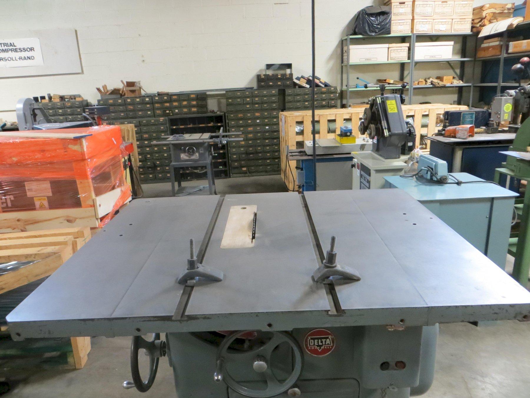 12/14" Rockwell / Delta Tilting Arbor Table Saw