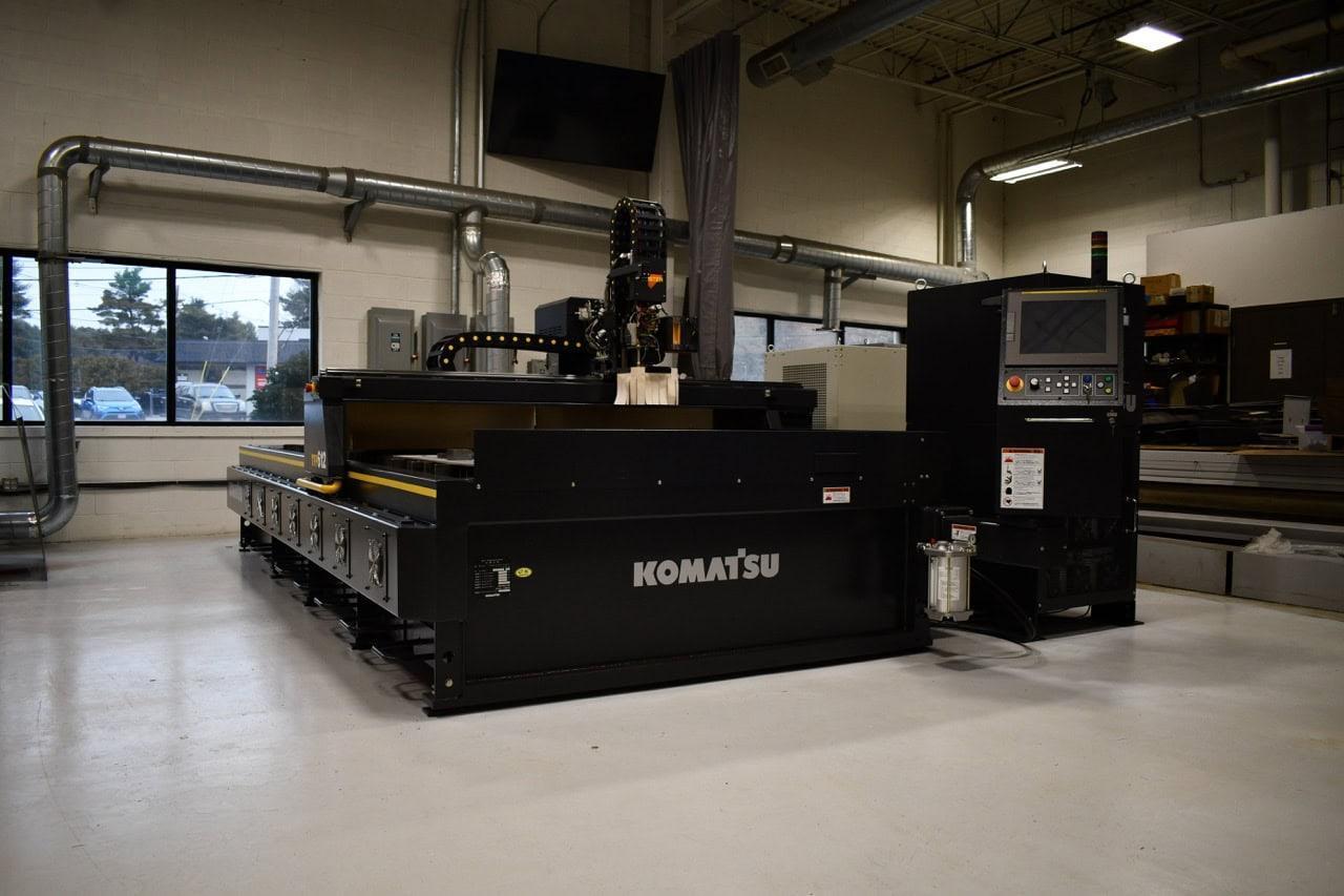 6′ x 12′ Komatsu TFP612 3 Series CNC Plasma-Oxyfuel Cutting System, 2023 – Komatsu 300 Amp, With Warranty