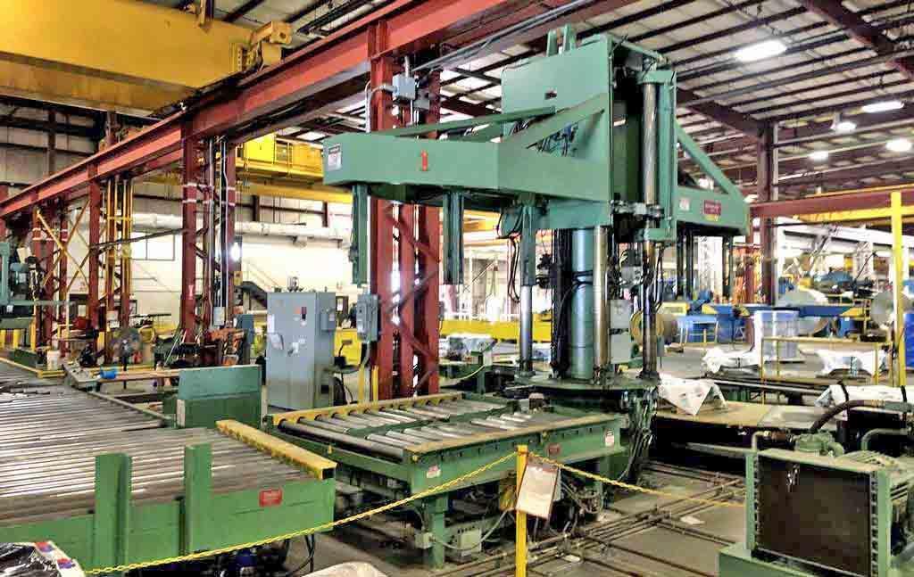 10,000# x 74" Braner Banding Line STOCK# 4486