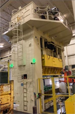 1000 Ton Rovetta Double Action Press