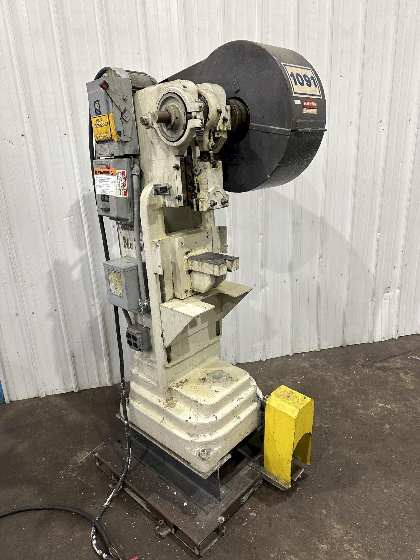 15 TON ROUSSELLE MODEL #15H HORN PRESS: STOCK #77637