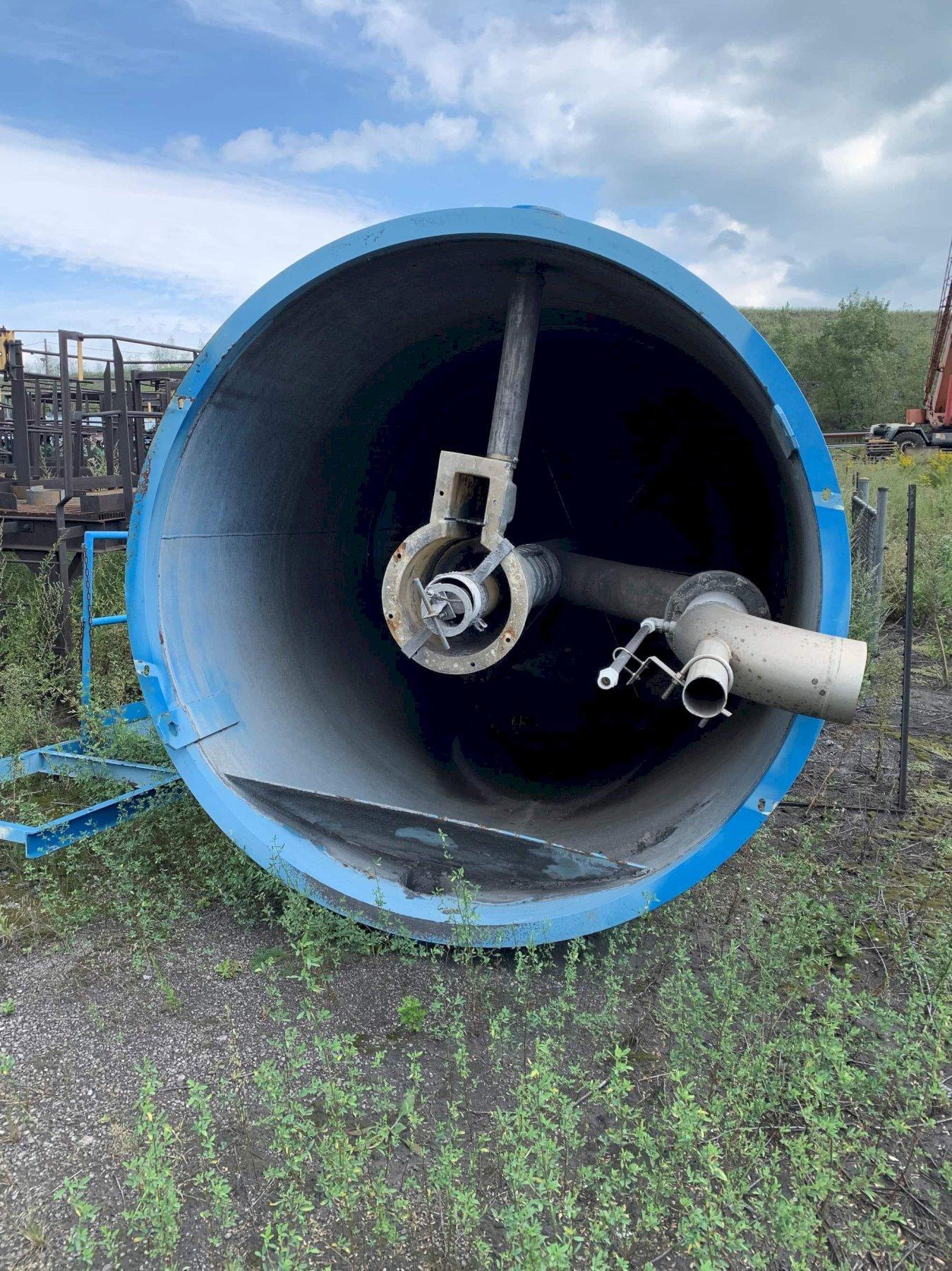 38 Sq. Ft. Parkson Corporation DynaSand Filter, 1997- 15’5″ Height x 7′ Diameter