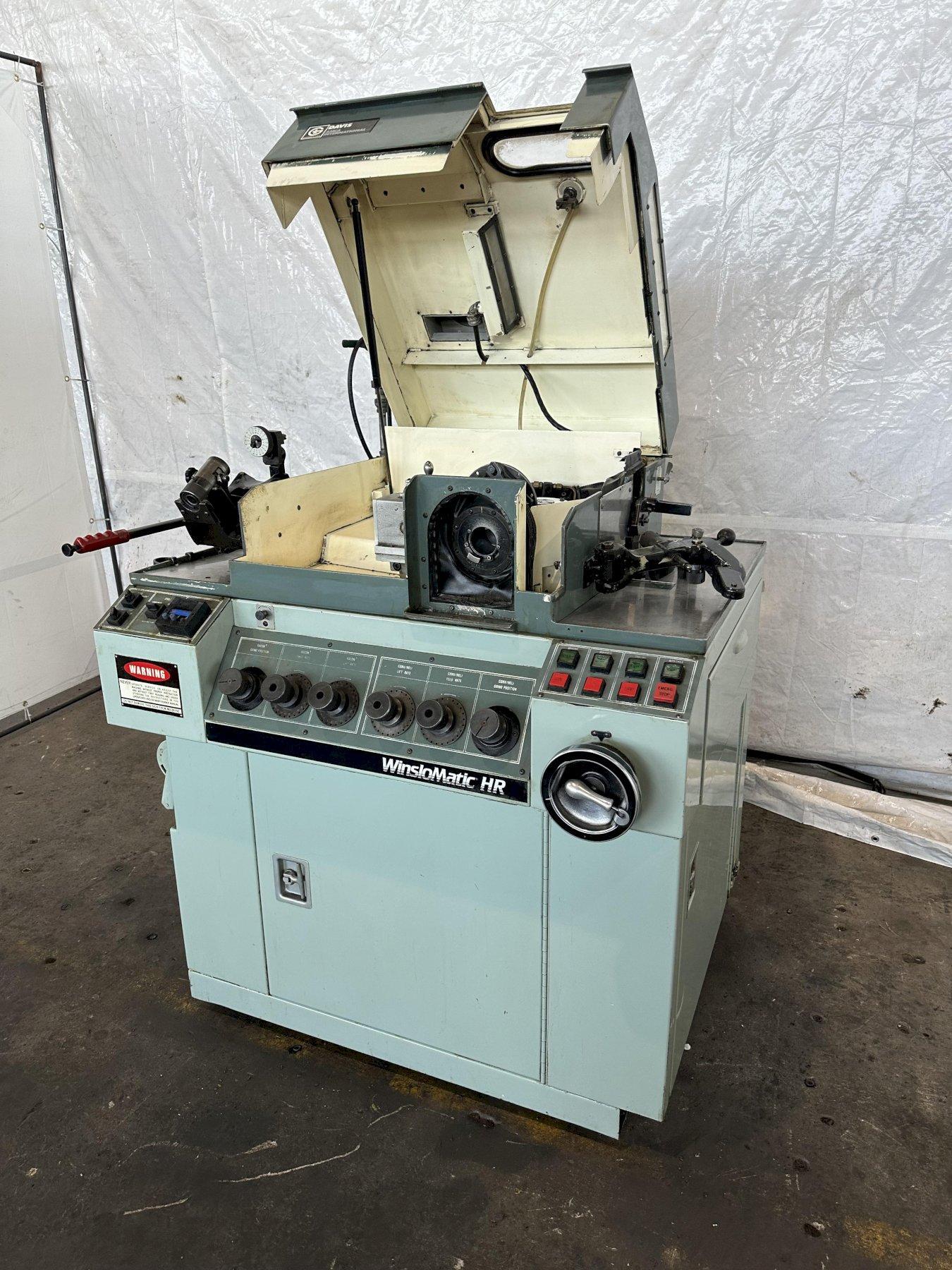 HR GIDDING & LEWIS/DAVIS "WINSLOMATIC HR" AUTO DRILL POINT GRINDER. STOCK # 0418323