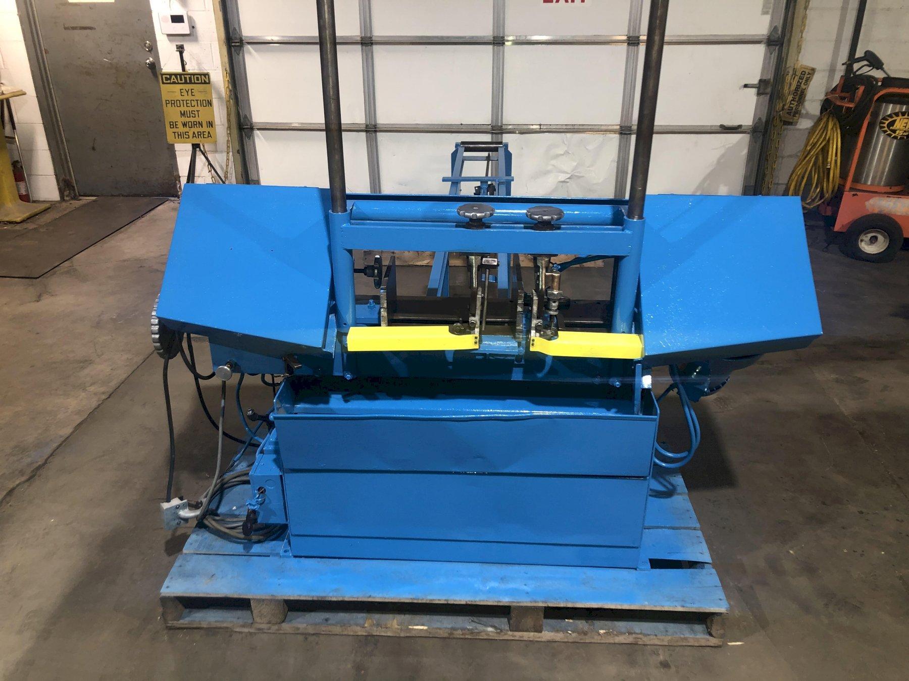 WF W F Wells W-9  Bandsaw Horizontal 9 x 18 Twin Post Miters
