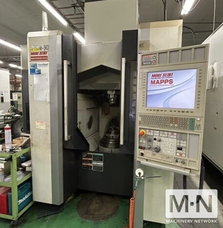 Mori Seiki NMV-3000 CNC 5-Axis Vertical Machining Center, 2012
