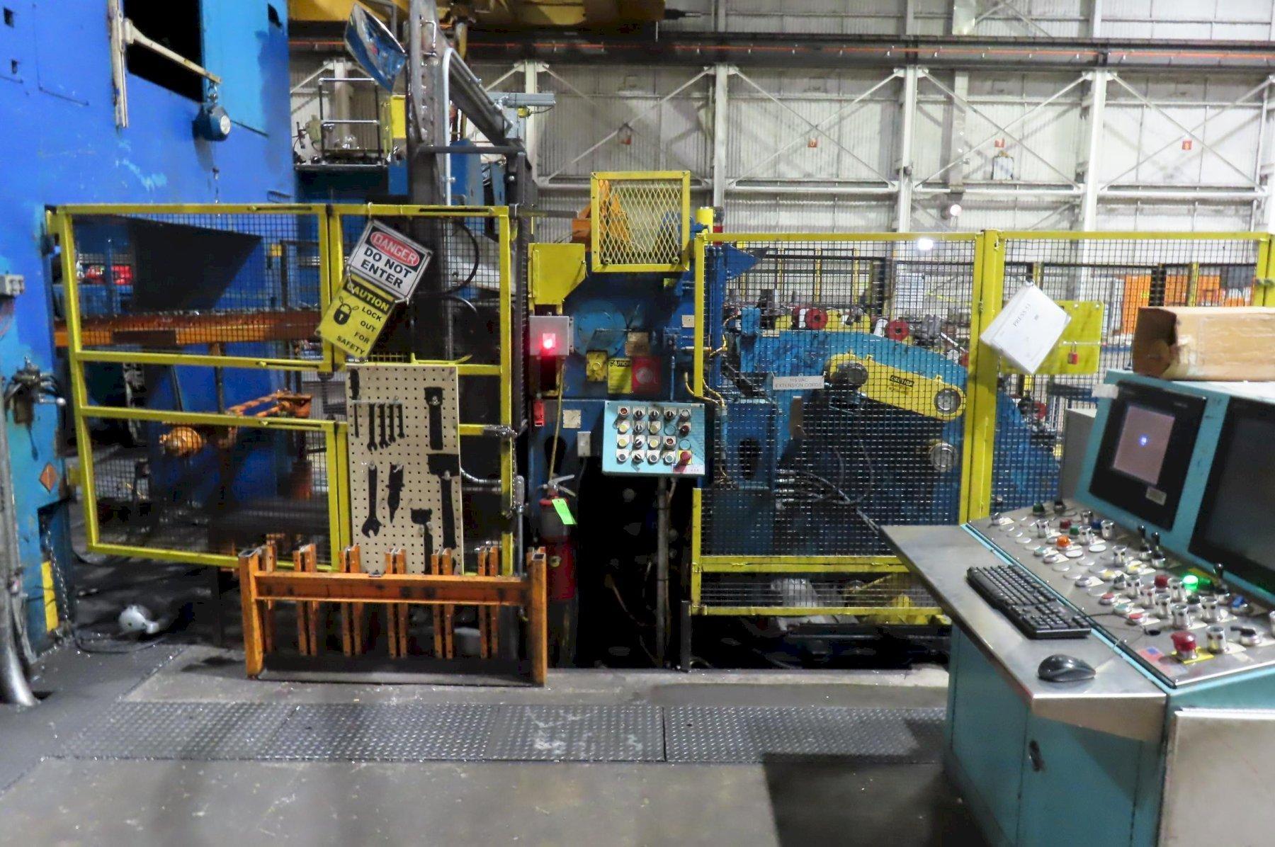 72" Wide x 75,000 Lbs x .100" Automatic Feed (AFCO) 120" Stacker