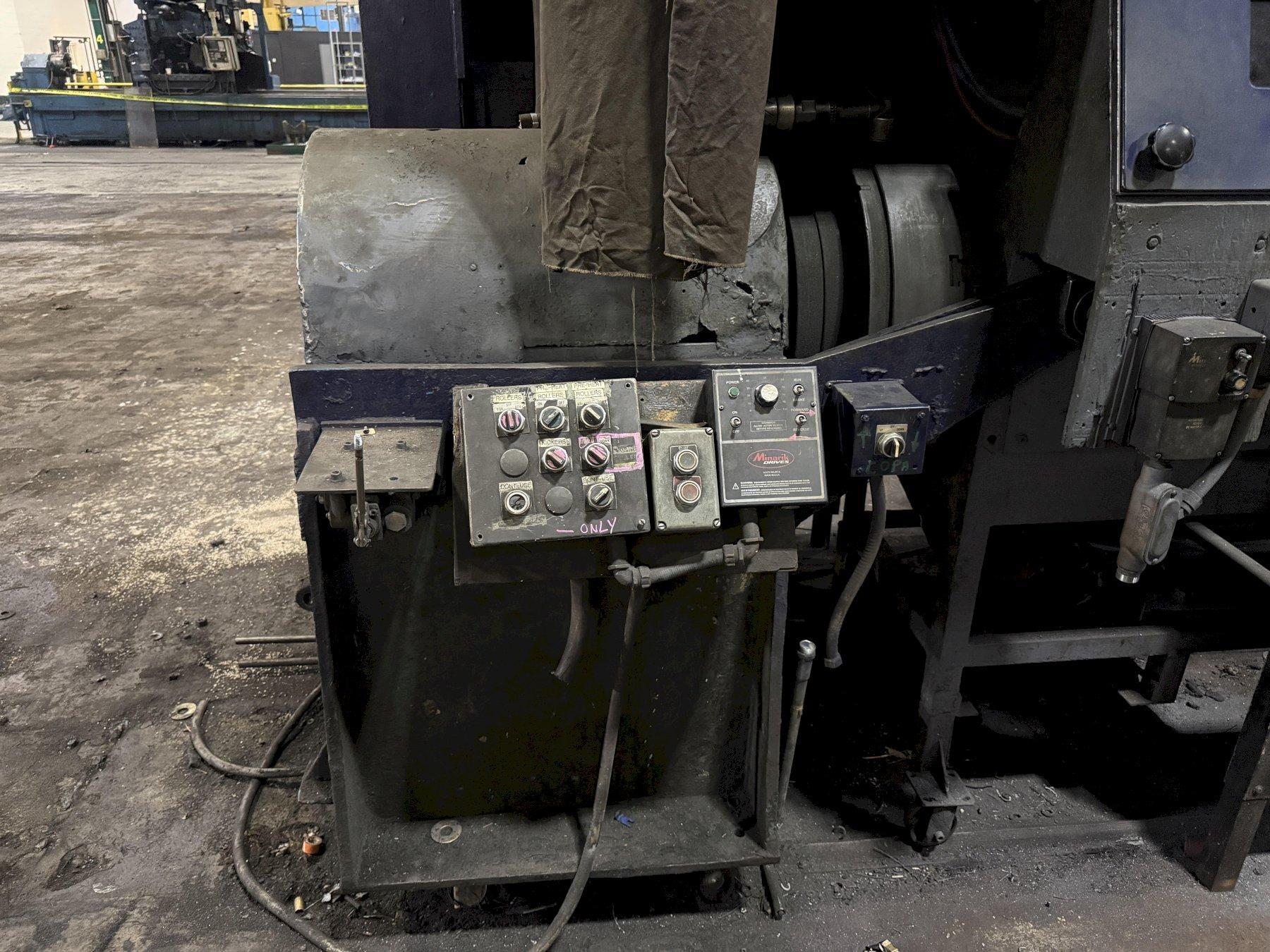 10" HOLE / 24" CHUCK BOLTON ALLOYS MODEL WHS-230 POWERED HEADSTOCK POSITIONER: YORBO #25859