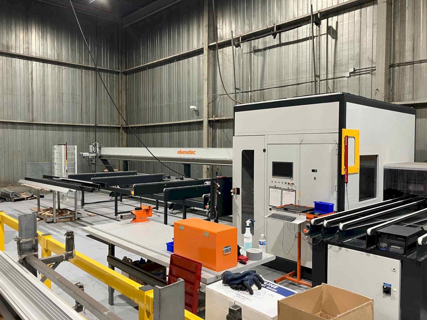 ELUMATEC SBZ-628-S PROFILE MACHINING CENTER