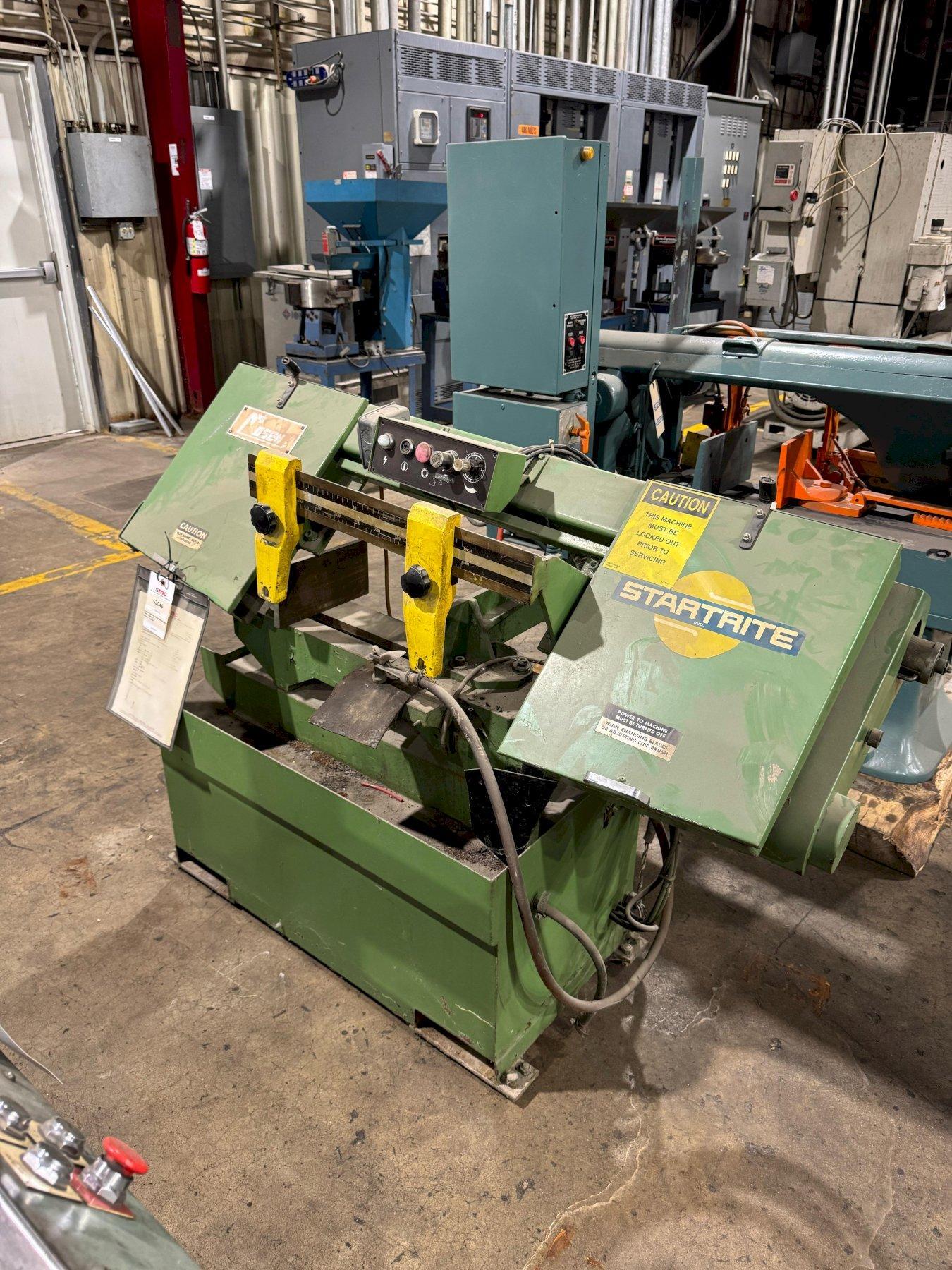 (1) PREOWNED COSEN STARTRITE HORIZONTAL BANDSAW, MODEL #: C225W, S/N LC83223