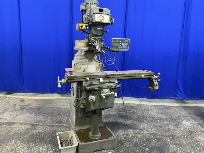 KALAMAZOO 12” x 54" VERTICAL MILL AND TOOLING   -  3VS