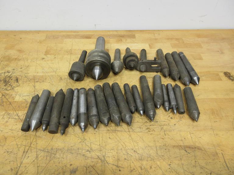 Dead or Alive Centers, Assorted Sizes #2 - #5 Morse Tapers- Auction Item
