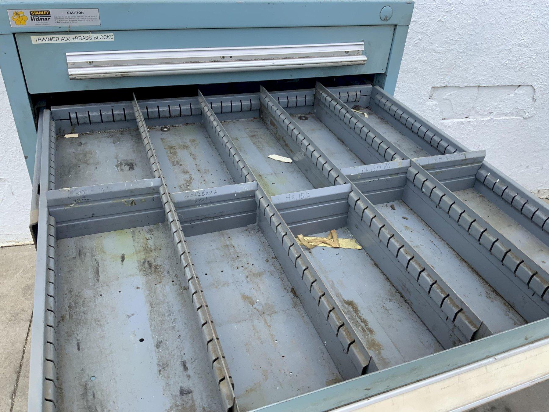 12 DRAWER VIDMAR CABINET: STOCK #81359