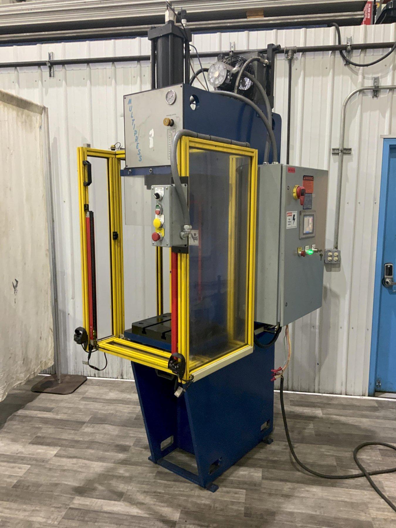 20 TON DENISON C FRAME HYDRAULIC PRESS: STOCK #81212