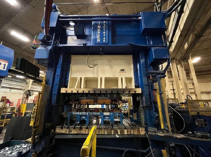 300 Ton Minster Press with Littell Feedline
